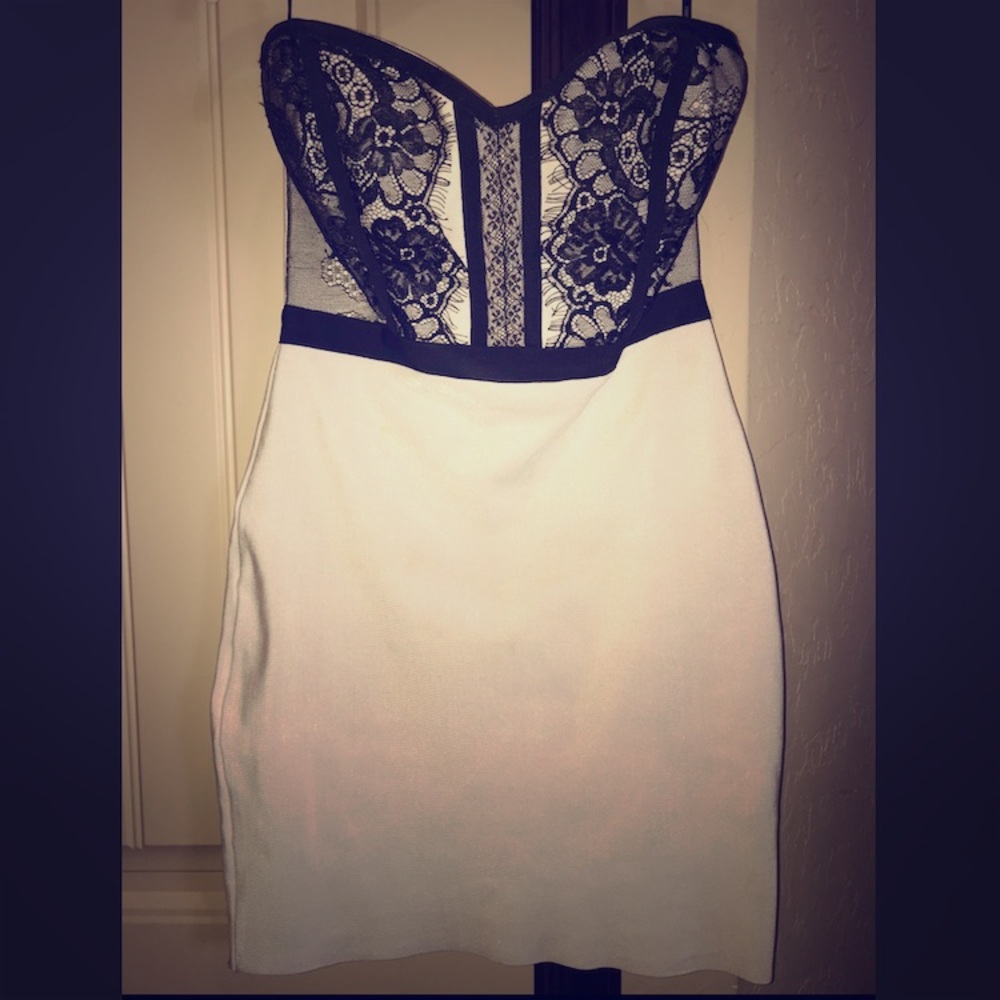 Brand New Never Worn Strapless Bandage Dress